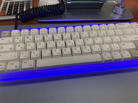 First Custom Build For The Office Tofu65 Acrylic Case And