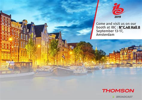 IBC 2019 Thomson Broadcast