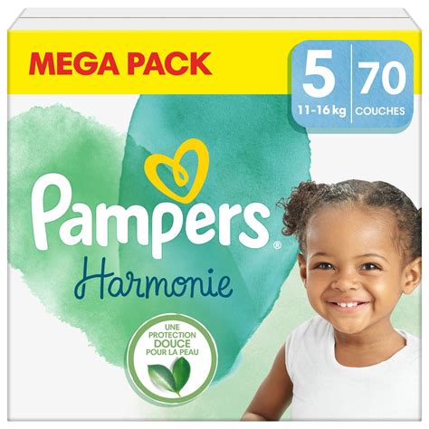 Pampers Harmonie Couches Taille Kg Couches Pas Cher Auchan Fr