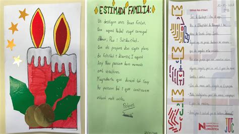 5 È FELICITACIÓ DE NADAL I CARTA ALS REIS Cicle Superior