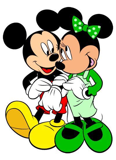 Mickey And Minnie Mouse Clip Art Library