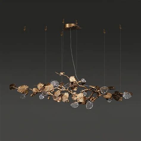 Gold Leaf Chandelier | Chandelier, Gold leaf, Gold glass