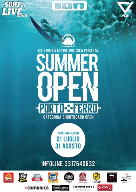 Porto Ferro Summer Open 2016 Surfcorner It Italian Surfing Portal