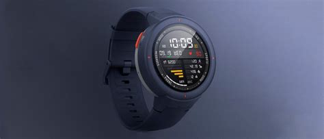 Умные часы Xiaomi Amazfit Verge синий : купить по выгодной цене в ...