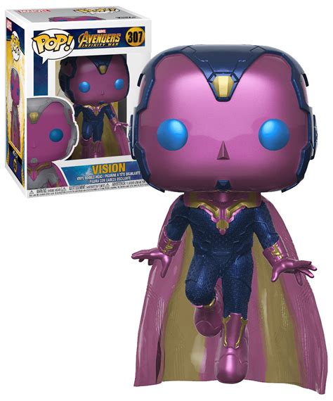 Funko POP! Marvel Avengers: Infinity War #307 Vision (2018 Movie) - New, Mint Condition