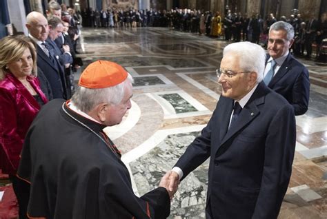 Al Quirinale La Cerimonia Per Lo Scambio Degli Auguri Di Fine Anno Con