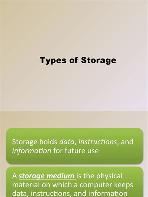 The Hierarchy of Data Storage: A Guide to Understanding the Different Types of Storage Media ...