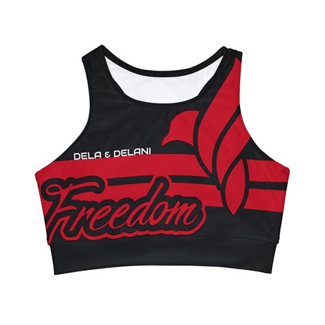 DELA DELANI Freedom High Neck Crop Bikini Top Walmart