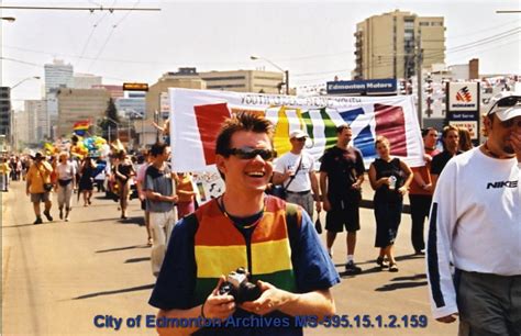 Matthew Remington, Edmonton Pride parade - City of Edmonton Archives