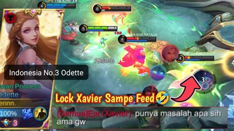 Odette Mode Lock Mage Musuh Sampe Ngamuk🤣 First Pick Malah Ngebantai 16 Kill Mobile Legends