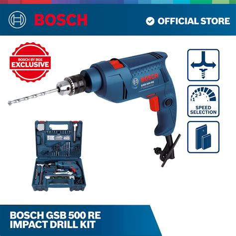 Bosch Gsb 500 Re Impact Drill Kit Lazada Ph