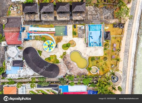 Aerial View Hotel Nusa Dua Beach Bali Indonesia — Stock Photo ...