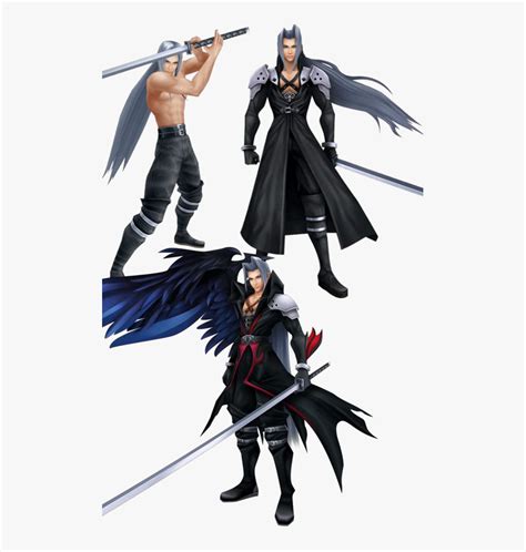 Cloud Sephiroth Kingdom Hearts, HD Png Download - kindpng