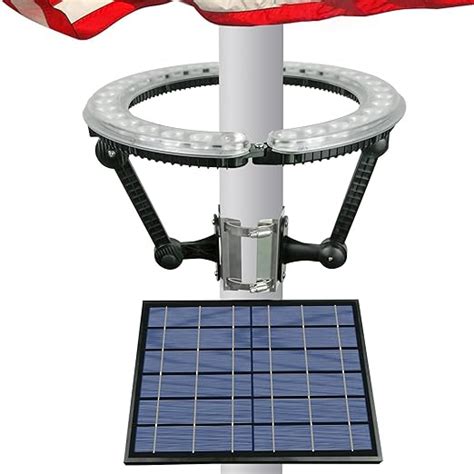 Amazon Rayslit Flagpole Solar Light Lumen Mah