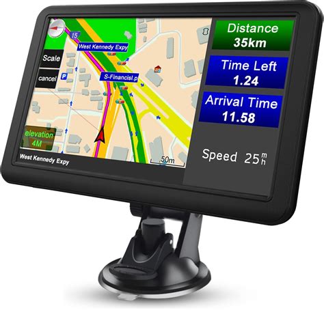 Awesafe Gps Voiture Gps Poids Lourds De Pouces Avec Bluetooth Carte