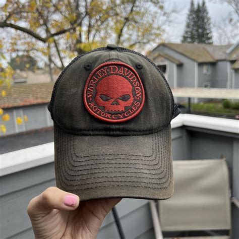 New Era X Harley Davidson Baseball Cap Featuring A Depop