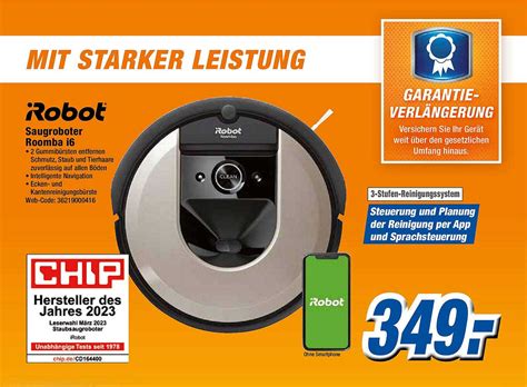 Irobot Saugroboter Roomba I6 Angebot Bei Expert