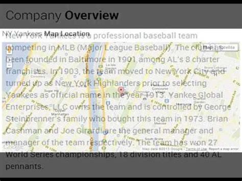 Ny Yankees Corporate Office Contact Information Youtube