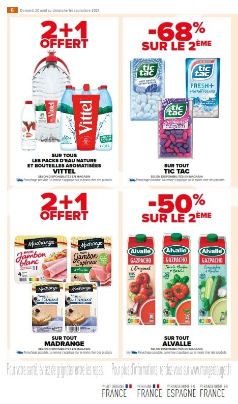 Catalogue Carrefour Market Ao T Er Septembre