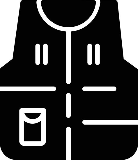 Vest Glyph Icon 9679500 Vector Art At Vecteezy