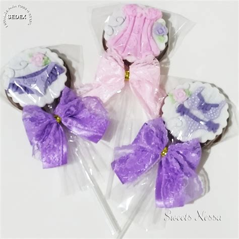 Pirulito De Chocolate Chá De Lingerie Elo7 Produtos Especiais