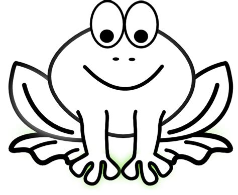 Frog Outline Clipart Best