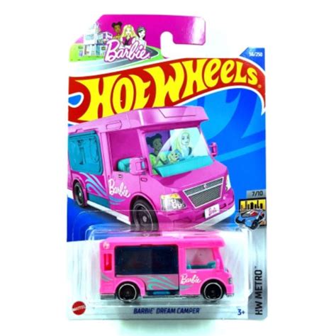 Hot Wheels Barbie Dream Camper Pink Shopee Malaysia