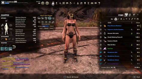 Eso Bloodroot Forge Naked Pull Youtube