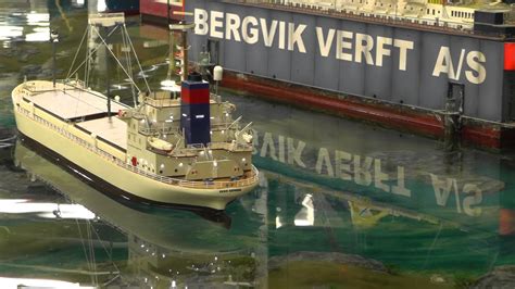 Ho Scale 187 Rc Ship In Miniatur Wunderland Hamburg 17 Jan 2014