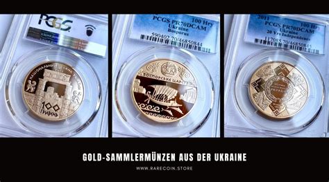 Gold collector coins from Ukraine - RareCoin