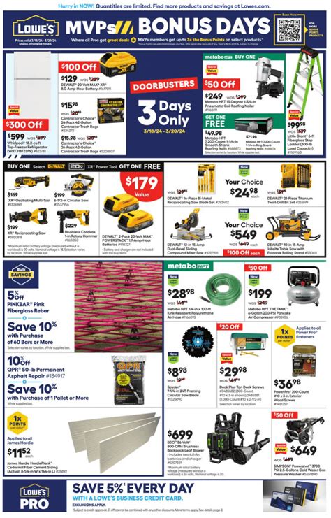 Lowe S Pro Ad Mar 18 Mar 29 2024