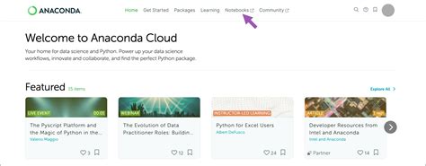 Anaconda Notebooks — Anaconda documentation