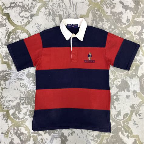 Polo Ralph Lauren Vintage 90s Ralph Lauren Polo Sport Striped L086 Grailed