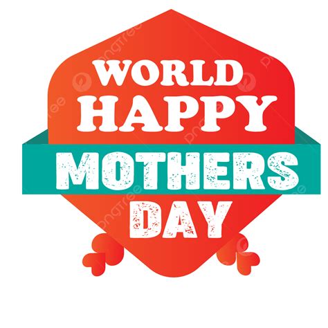 Happy Mother Day Vector Art Png Happy Mothers Day Supper Label Designs