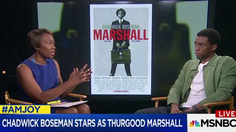 Chadwick Boseman stars as Thurgood Marshall in ‘Marshall’