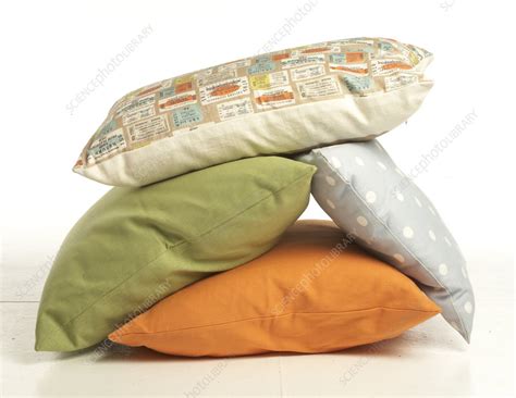 Pile Of Cushions Stock Image C0534577 Science Photo Library