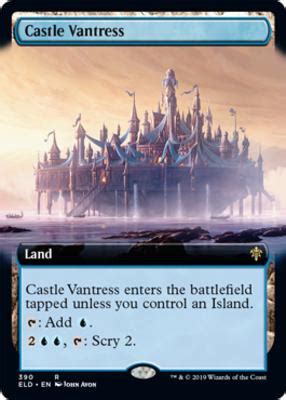 Castle Vantress Throne Of Eldraine Variants Modern Card Kingdom