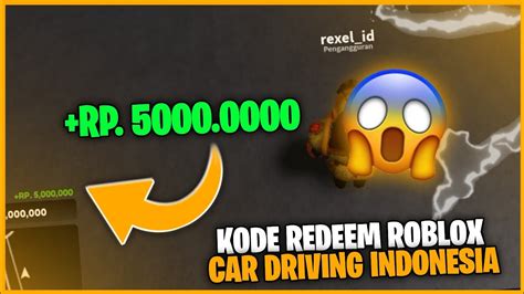 CODE REDEEM CAR DRIVING INDONESIA 2023 YouTube