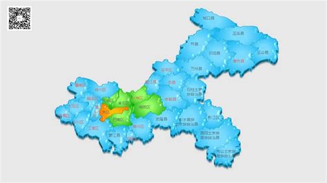 重庆市地图各区县位置 重庆市各区县分布 重庆市市区 大山谷图库