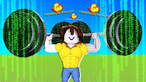 Getting Max Level Muscle In Roblox Gym Realms Youtube