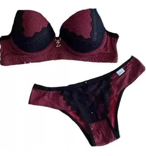 Lingerie Luxo Atacado Kit 20 Conjuntos Zilook Frete grátis