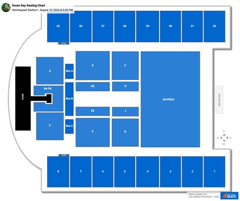 Hersheypark Stadium Seating Chart - RateYourSeats.com