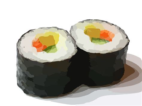 Collection Of Sushi Roll Png Pluspng