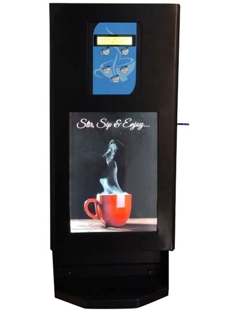 Nescafe Stainless Steel Tea Coffee Vending Machine 4 LINE For Office