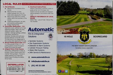 Lucan Golf Club , Lucan , Co. Dublin , Ireland - Ireland Discover Golf