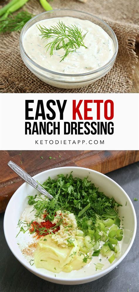 Easy Keto Ranch Dressing Ketodiet Blog