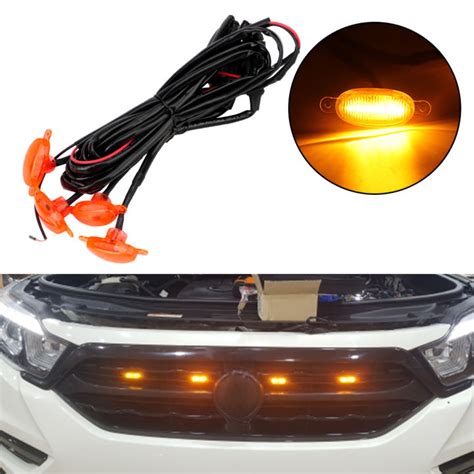 Car Eagle Eye Light Pickup Off Road Warning Fog Lamp Smd High