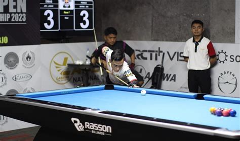 Hasil Turnamen Biliar Celebes Open In National Championship