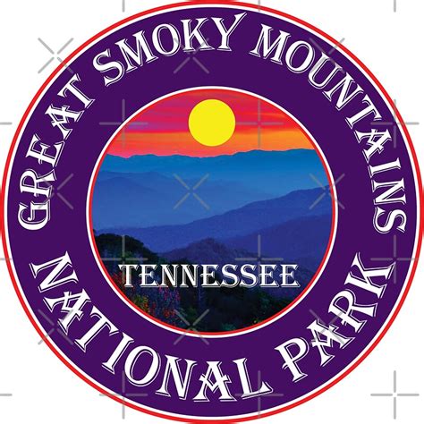 "GATLINBURG TENNESSEE GREAT SMOKY MOUNTAINS NATIONAL PARK SMOKIES 3" Stickers by MyHandmadeSigns ...