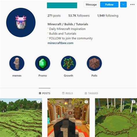 50k Minecraft Gaming Instagram Account For Sale Swapsocials